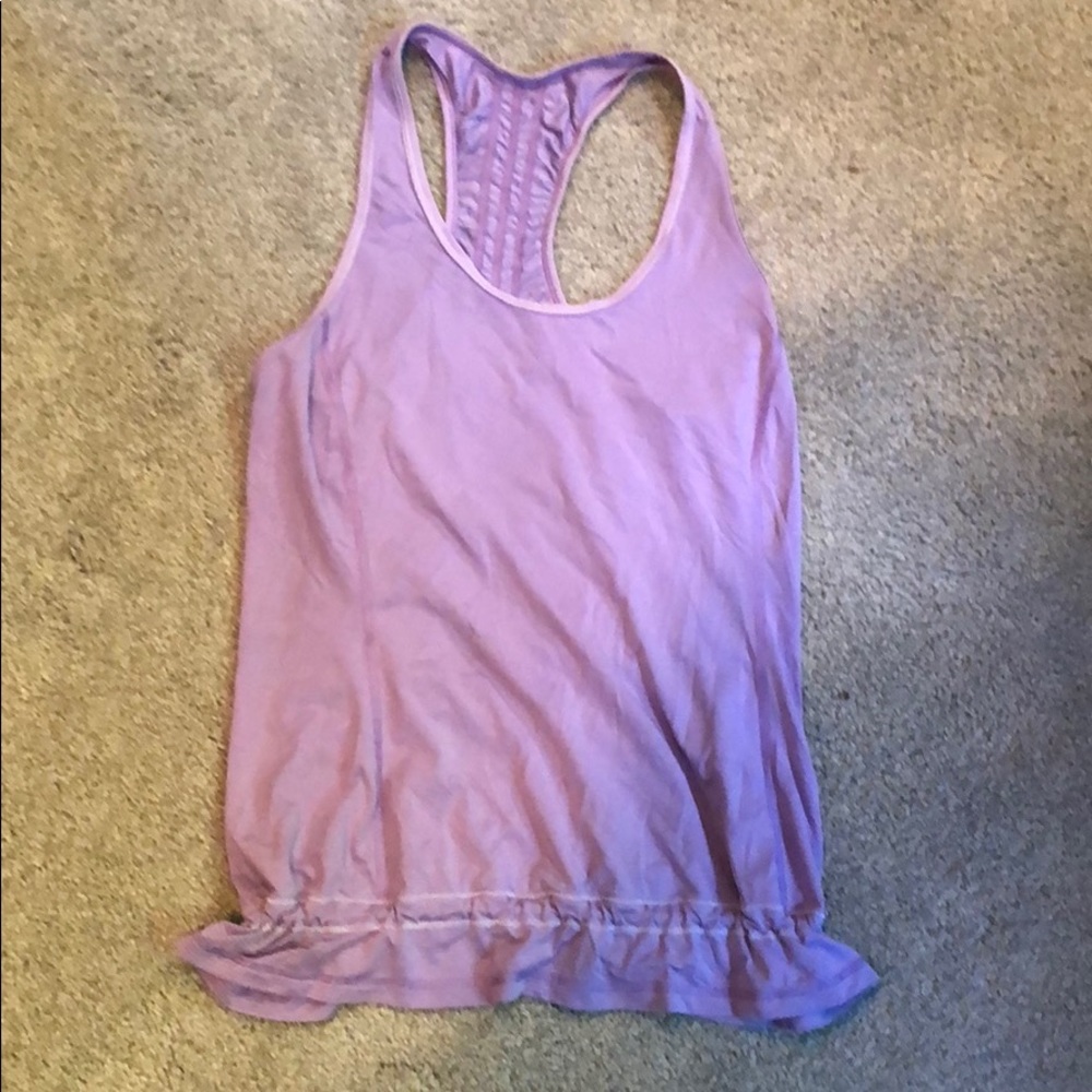 LuLu Lemon lavender tank top
